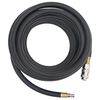 vidaXL Hybrid Air Hose Black 0.6" 5 m Rubber and PVC