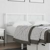vidaXL Metal Headboard White 140 cm