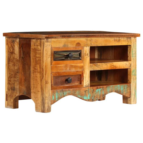 vidaXL TV Cabinet 80x30x40 cm Solid Reclaimed Wood