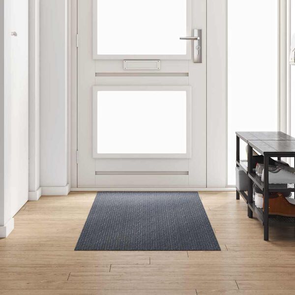vidaXL Carpet Runner Grey 80 x 250 cm Fabric