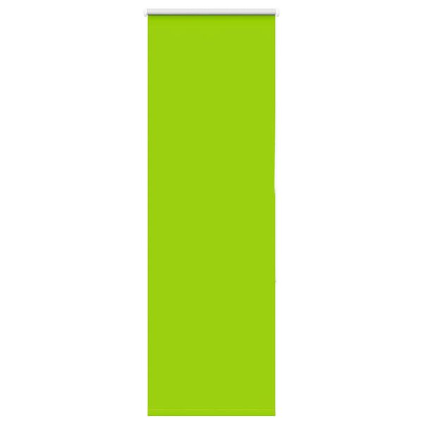 vidaXL Roller Blind Blackout Leaves Green 50x175 cm Fabric Width 45.7 cm Polyester