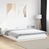 vidaXL Bed Frame without Mattress White 160x200 cm