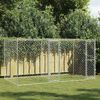 vidaXL Dog Cage Silver 400 x 200 x 200 cm Galvanised Steel