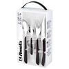 Amefa 24 Piece Cutlery Set Eclat Black