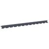 vidaXL Lawn Edging 20 pcs 102 x 4 x 4 cm Steel Anthracite