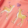 Kids' T-shirt with Long Sleeves Coral 104