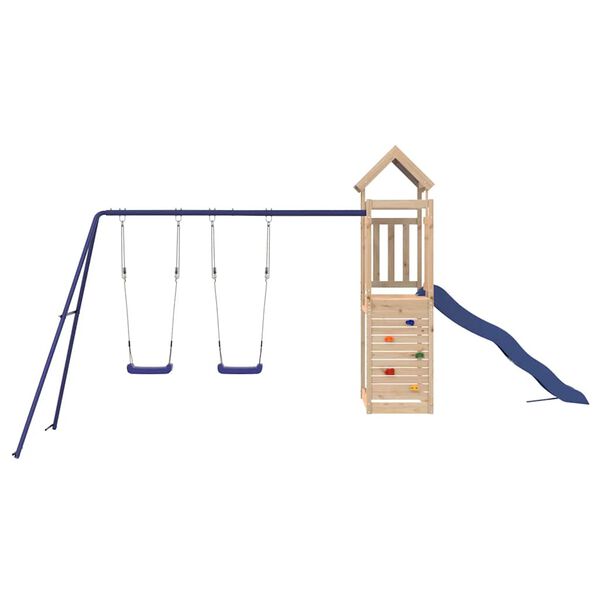 vidaXL Outdoor Playset Solid Wood Pine