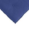 vidaXL Back Pillow Police Blue 140 x 50 cm Corduroy Fabric