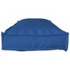 vidaXL Pallet Cushion for Bench Royal blue 120 x 40 x 8 cm