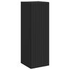 vidaXL Wall-mounted Bathroom Cabinet Black 33 x 34.5 x 100 cm