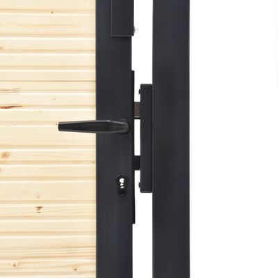 vidaXL Fence Slats 115 pcs Solid Wood Spruce