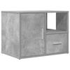vidaXL Corner Cabinet Concrete Grey 160x40x45 cm Engineered Wood