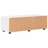 vidaXL Wooden Cabinet with Drawer High Gloss White 100.5 x 39 x 30 cm
