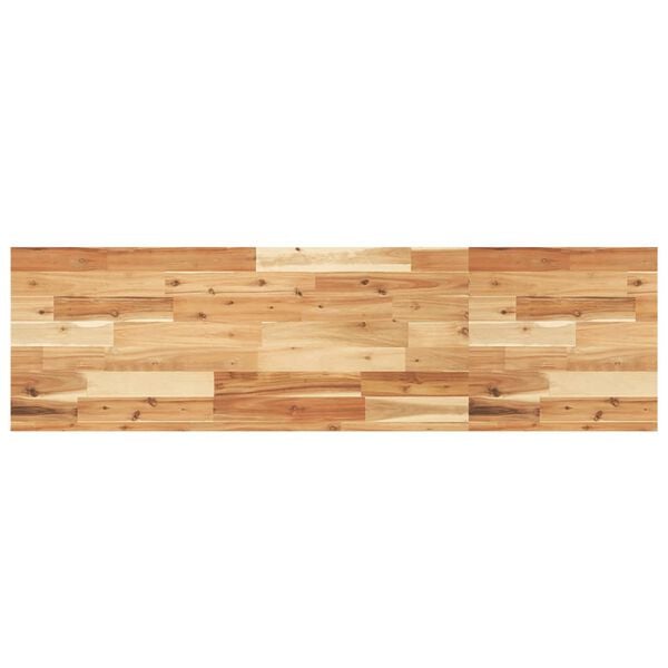 vidaXL Floating Shelf 120x40x4 cm Oil Finished Solid Wood Acacia