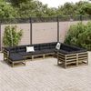 vidaXL 10 Piece Garden Sofa Set Impregnated Wood&nbsp;Pine