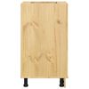 vidaXL Cabinet SKI Honey Brown 40 x 46 x 81 cm Solid Pine Wood