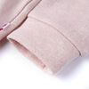 Kids' Hooded Sweatshirt with Zip Light Pink Mix 128