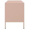 vidaXL TV Cabinets 2 pcs Pink 68x39x50.5 cm Steel