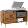vidaXL Record Cabinet Old Wood 84.5x38x48 cm Engineered Wood