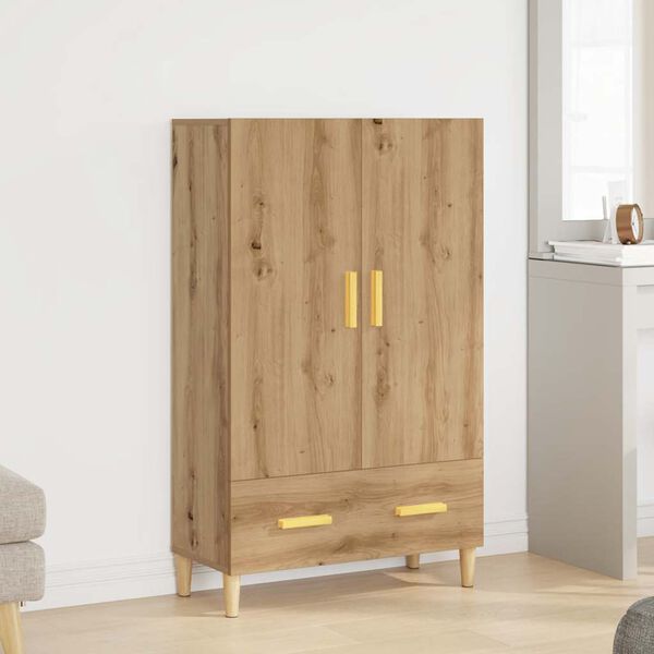 vidaXL Highboard Artisan Oak 70x31x115 cm Engineered Wood