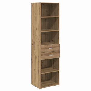 vidaXL Highboard Artisan Oak 50 x 42.5 x 185 cm Engineered Wood