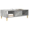vidaXL Coffee Table Concrete Grey 103.5 x 60 x 35 cm Engineered Wood