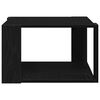 vidaXL Coffee Table Black Oak 85 x 55 x 31 cm