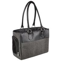 FLAMINGO Pet Carrying Bag Lior Black 45x19x29 cm
