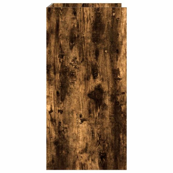 vidaXL Wash Machine Cabinet with Storage Smoked Oak 67.5 x 48 x 97 cm