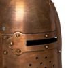 vidaXL Medieval Knight Helmet Antique Replica LARP Copper Steel