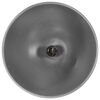 vidaXL Industrial Hanging Lamp Grey Round 32 cm E27 Solid Mango Wood