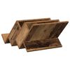 vidaXL Magazine Rack Old Wood 53 x 40 x 28.5 cm Engineered Wood