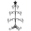 vidaXL Metal Christmas Tree Powder-coated Steel Black