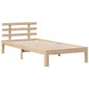 vidaXL Bookcase Bed without Mattress 100x200cm Solid Wood Pine
