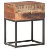 vidaXL Bedside Table 40x30x50 cm Rough Acacia Wood