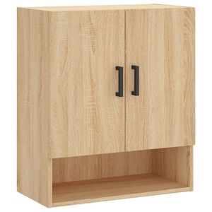 vidaXL Wall Cabinet Sonoma Oak 60x31x70 cm Engineered Wood