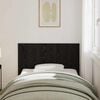 vidaXL Bed Headboard Wall-mounted Black Oak Engineered Wood