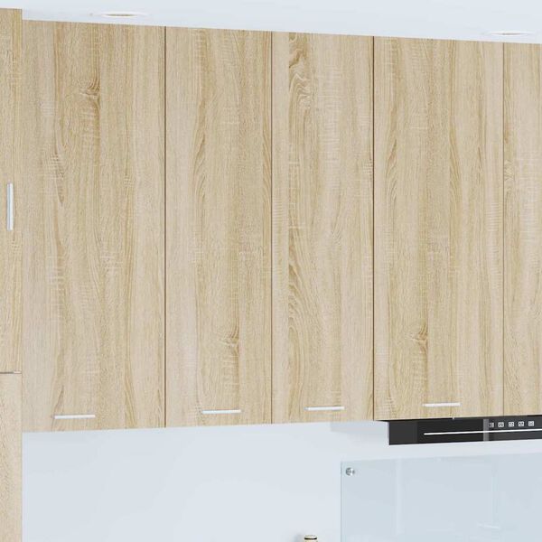 vidaXL Hanging Cabinet Sonoma Oak 60 x 31 x 100 cm Engineered Wood