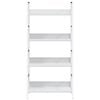 vidaXL 4-Layer Book Shelf White 60x27.6x124.5 cm Engineered Wood