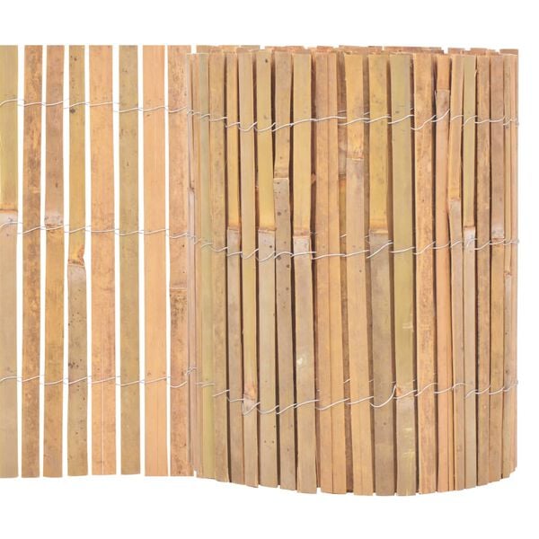 vidaXL Bamboo Fence 1000x30 cm