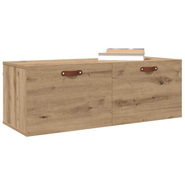 vidaXL Wall-Mounted Cabinet Artisan Oak 100 x 36.5 x 35 cm