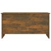 vidaXL Coffee Table Smoked Oak 102x55.5x52.5 cm Engineered Wood