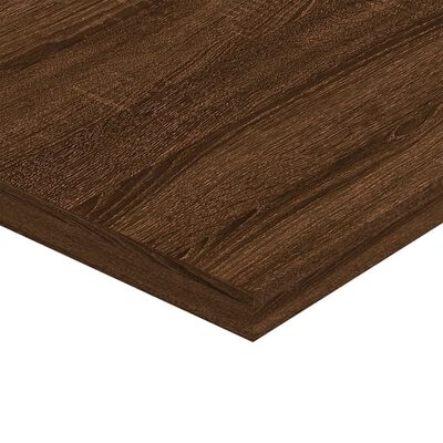 vidaXL Wall Shelves 4 pcs Brown Oak 40x40x1.5 cm Engineered Wood