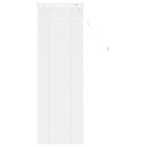 vidaXL Venetian Blind Manual Adjustable White 150 x 60 cm PVC