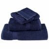 vidaXL Premium Guest Towels "SOLUND" 4 pcs Navy Blue 30x50 cm 600 gsm