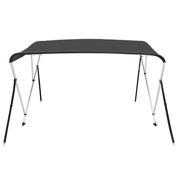 vidaXL 3 Bow Bimini Top Anthracite 183x160x137 cm