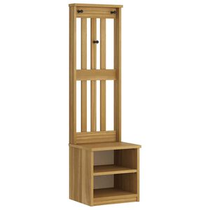 vidaXL Hall Tree SANDNES 45x40x159.5 cm Solid Wood Pine
