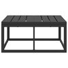 vidaXL Outdoor Furniture Black Aluminium