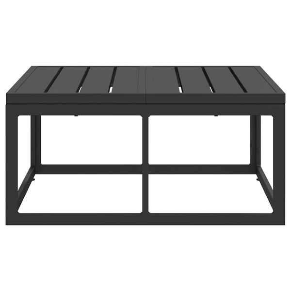 vidaXL Outdoor Furniture Black Aluminium