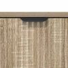 vidaXL Bathroom Cabinet Sonoma oak 39.5 x 36 x 88 cm Engineered wood
